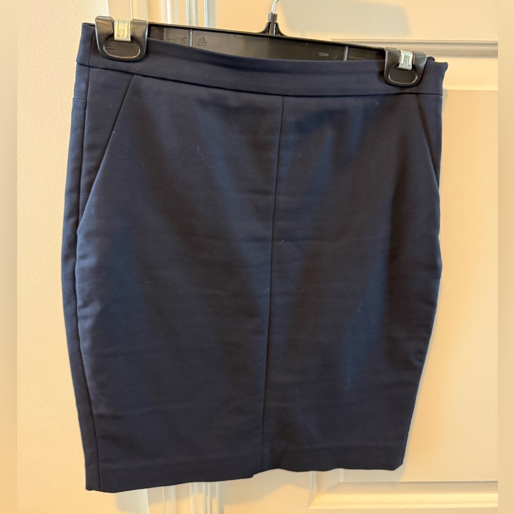 RW&CO. Navy blue pencil skirt